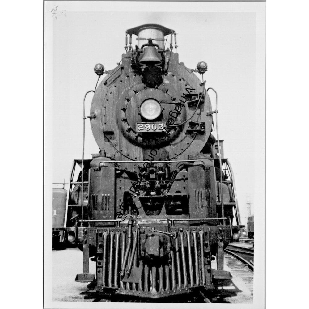 Vtg atchison, topeka, & santa fe railway a.t.se 2903 steam locomotive t2-316